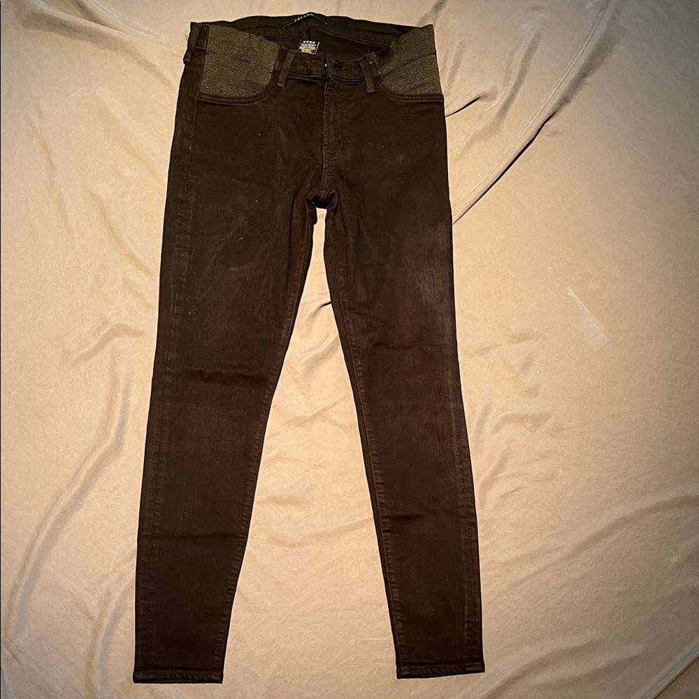 J Brand Seriously Black Maternity Jeans